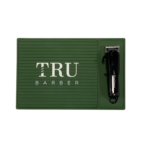 Barber Mat- Organizer Small Green - TRUBARBER Official Barber Mat- Organizer Small Green - TRUBARBER Official