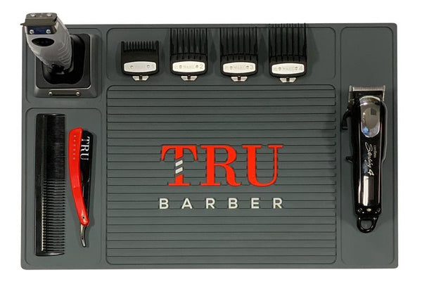 Barber Mat- Organizer Charcoal Grey