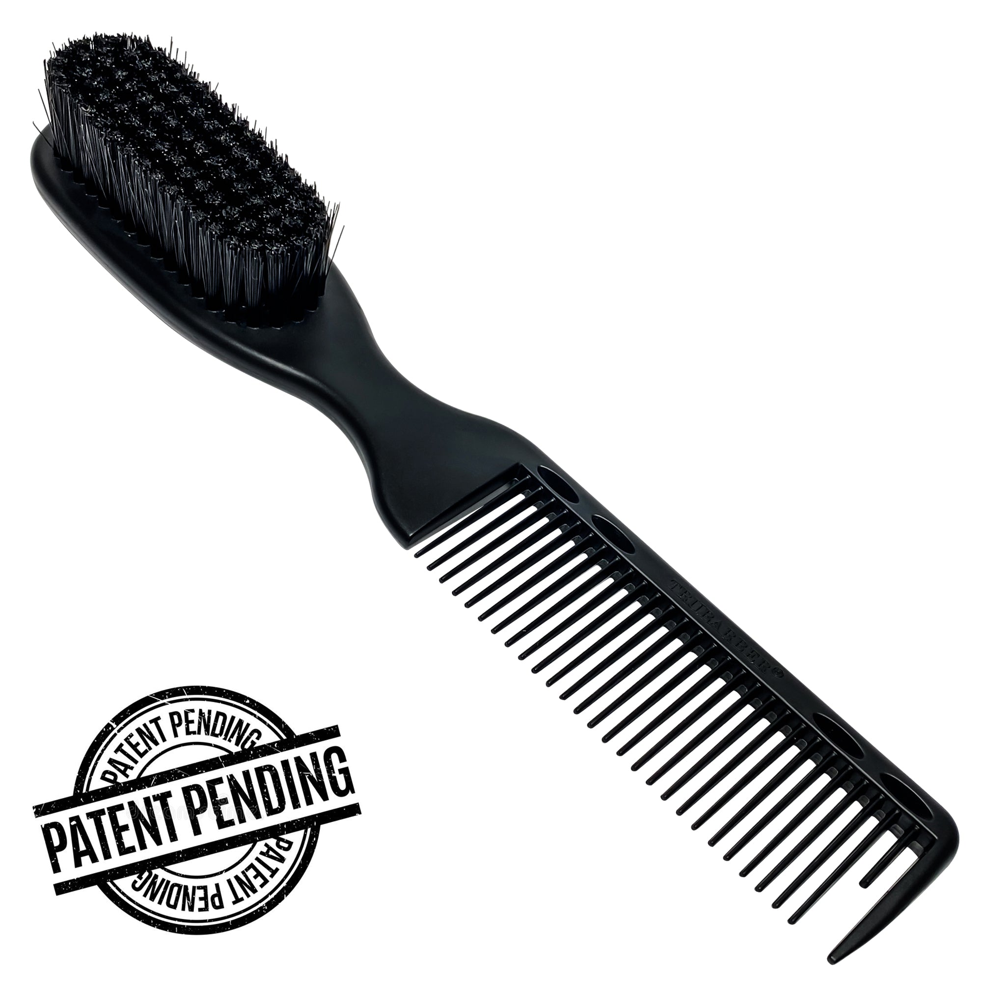 BEATURE 6 Pieces Barber Blade Cleaning Brush, Clipper Cleaning Brush  Trimmer Cleaning Brush, Hair Styling Nylon Brush for Men (Black)