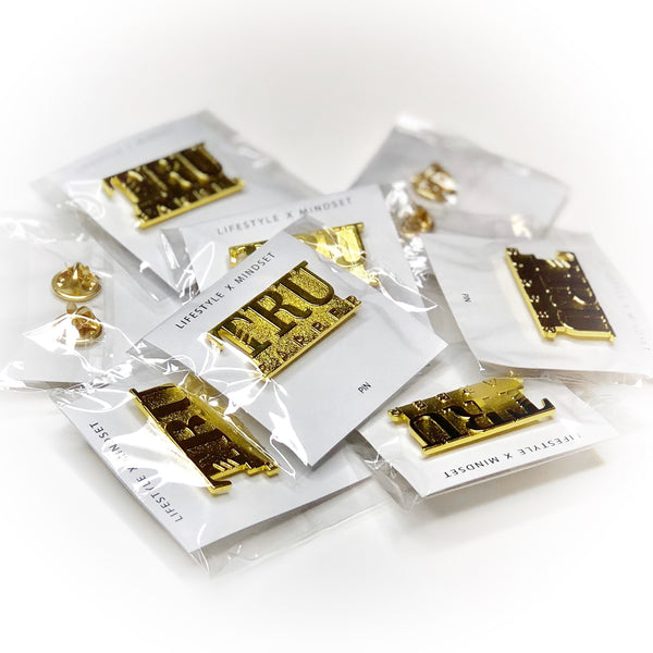 TRUBARBER PIN GOLD