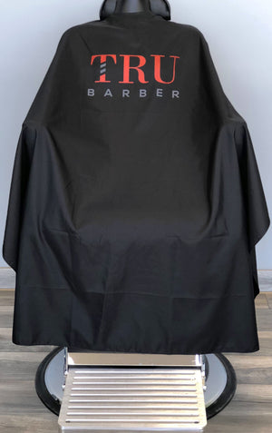 TruBarber Cape- Red Logo