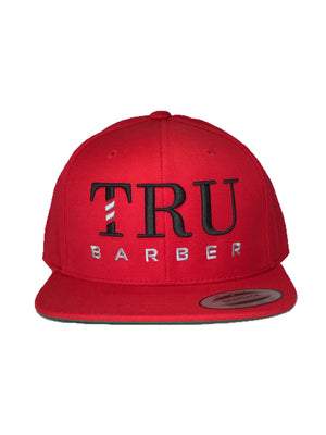 TruBarber Snapback-Red/Black
